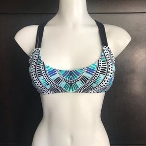 California Waves sporty athletic bikini top
